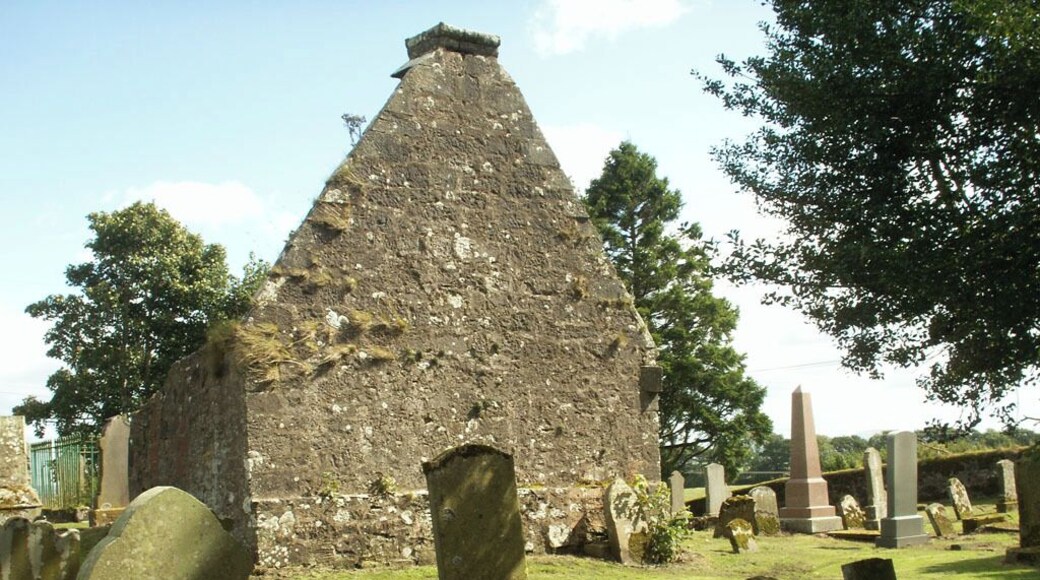 Glassford graveyard and old church Part of the Covenanters Trail