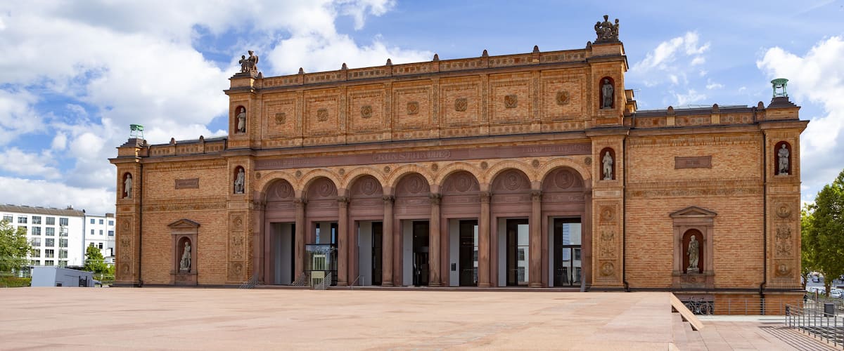 Hamburger Kunsthalle, an art museum in Hamburg, Germany