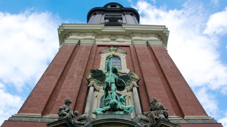 St. Michaelis Church which includes religious elements, a church or cathedral and heritage architecture