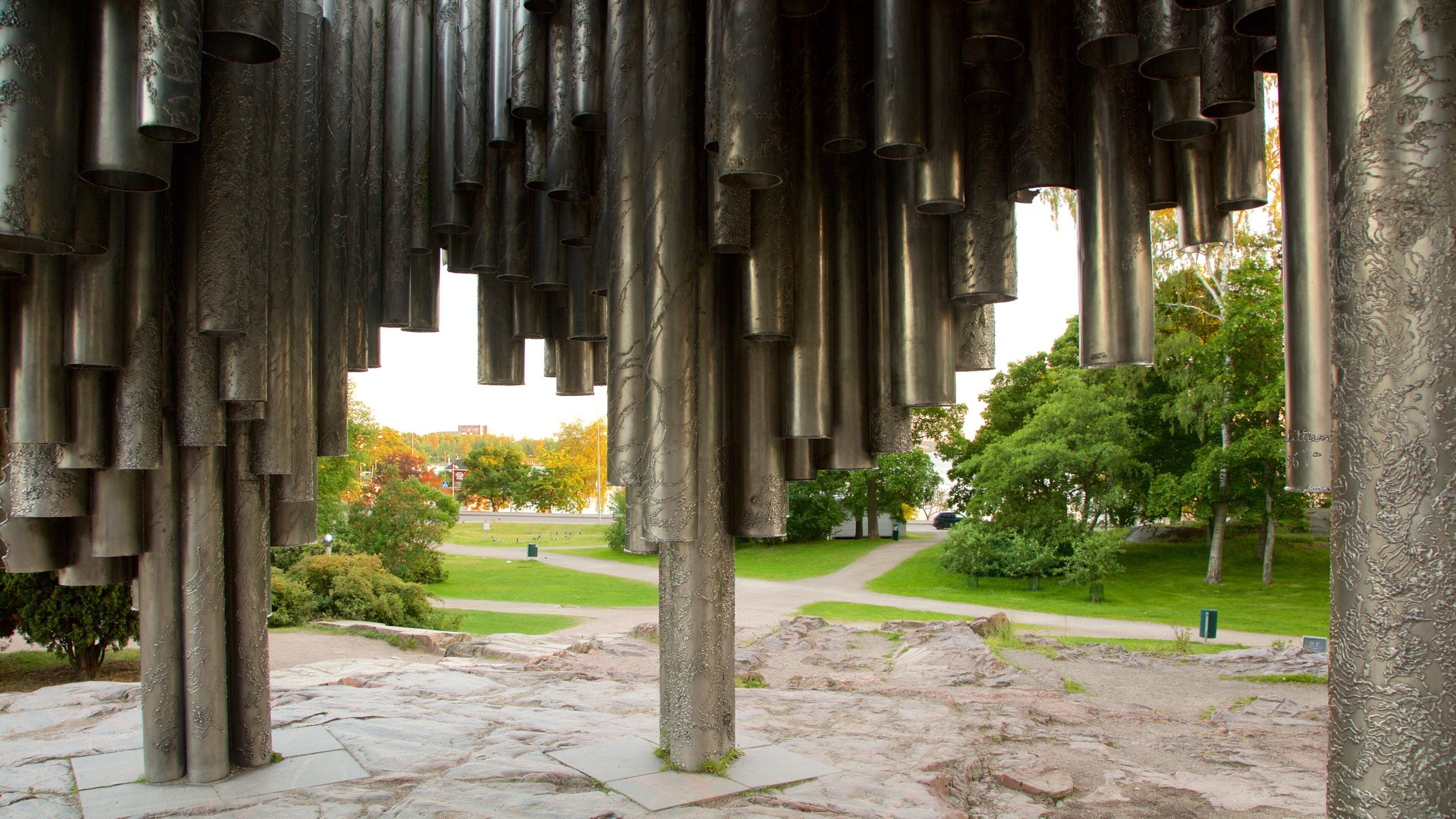 Sibelius-monument toont een monument