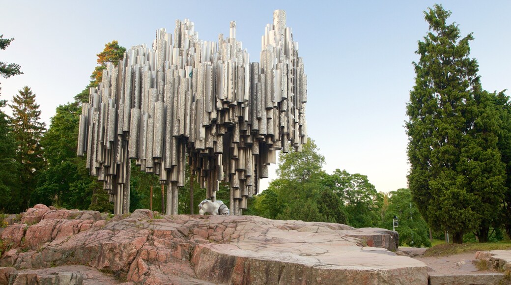 Sibelius-monument toont een monument