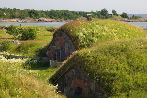 Festung Suomenlinna welches beinhaltet historische Architektur