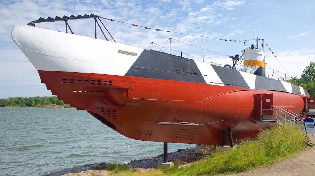 Vesting Suomenlinna bevat algemene kustgezichten