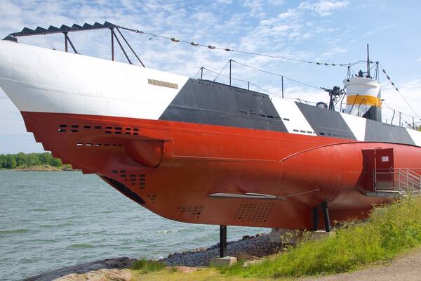 Forteresse de Suomenlinna qui includes vues littorales