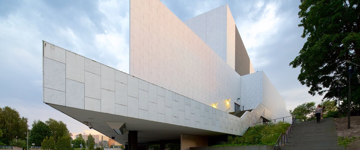 Finlandia Hall showing modern architecture