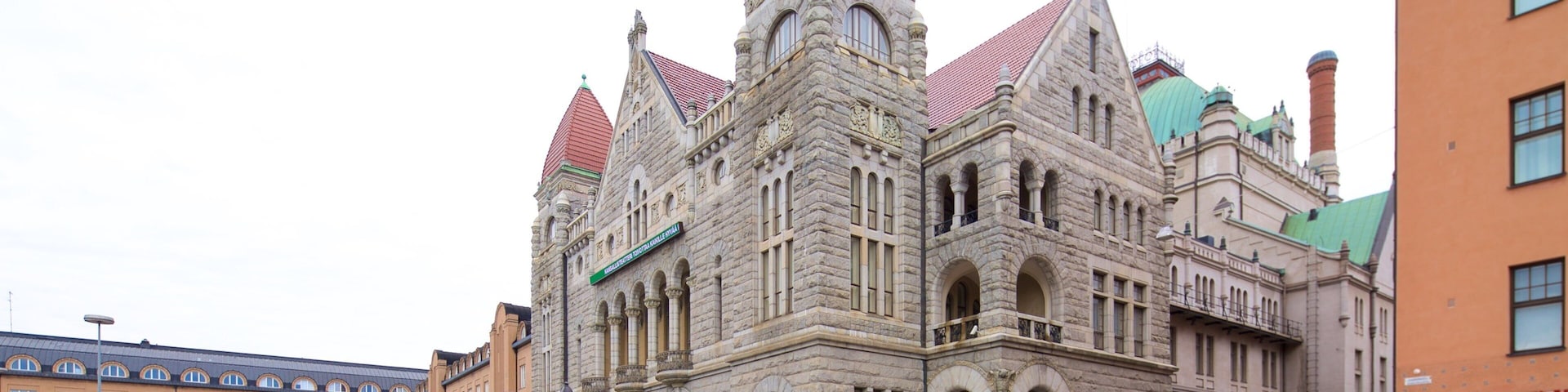 National Theater featuring heritage architecture and theater scenes
