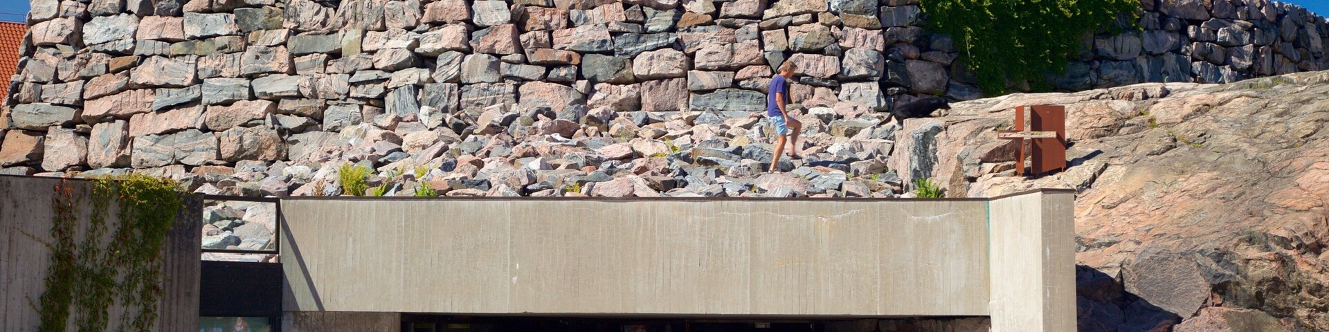 Temppeliaukio Church featuring a church or cathedral