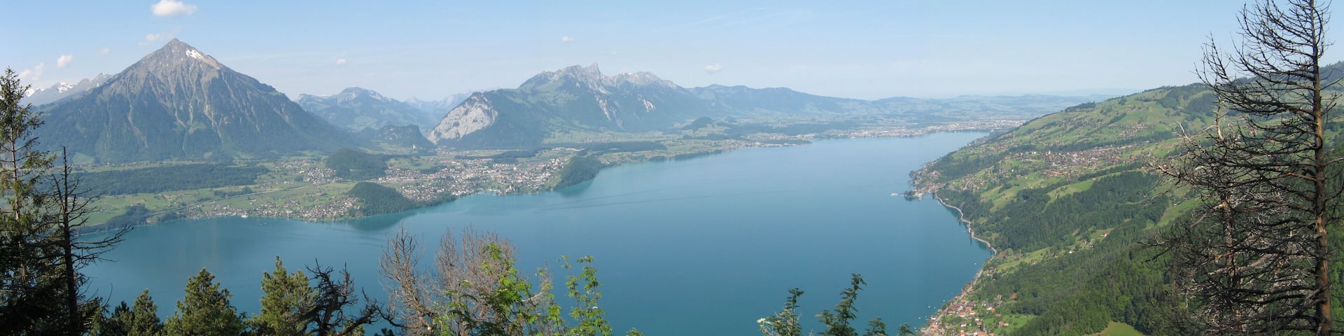 Swiss Alps Landscape Panorama