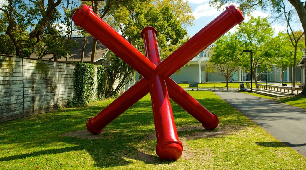 Menril Collection, Houston, Texas, De forente stater fasiliteter samt utendørs kunst