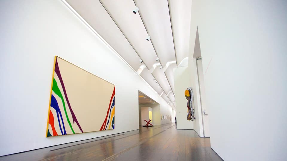 Visit the Menil Collection featuring contemporary art in a serene architectural setting in Houston, Texas