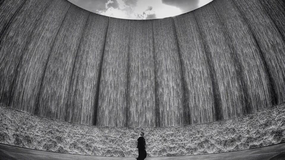 This place is just fun. It's a wall. There's water. A water wall. Simply put. But a great photographic opportunity awaits you here. :)