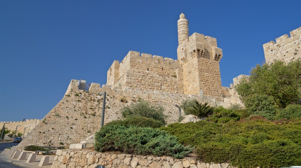 Tower of David Museum of the History of Jerusalem og byder på historiske bygningsværker