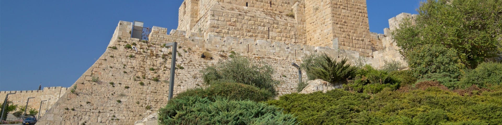 Tower of David Museum of the History of Jerusalem which includes heritage architecture