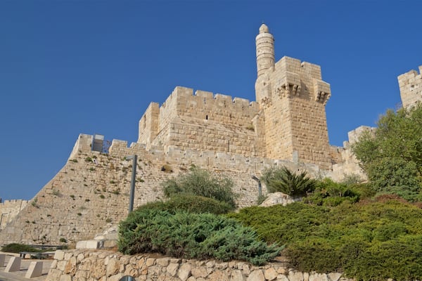 Tower of David Museum of the History of Jerusalem which includes heritage architecture