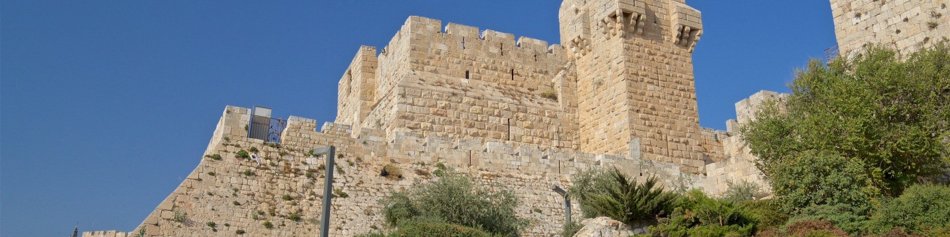 Tower of David Museum of the History of Jerusalem which includes heritage architecture