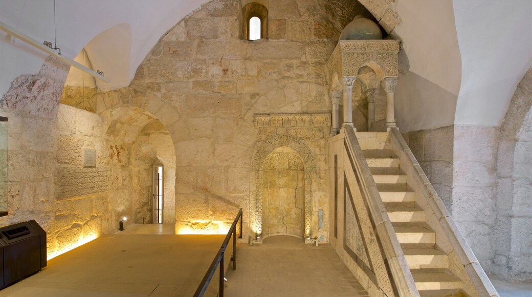 Tower of David Museum of the History of Jerusalem showing heritage elements and interior views