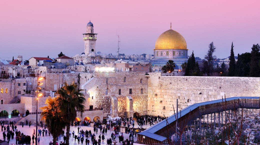 Western Wall and Dome of the Rock in Jerusalem, Israel