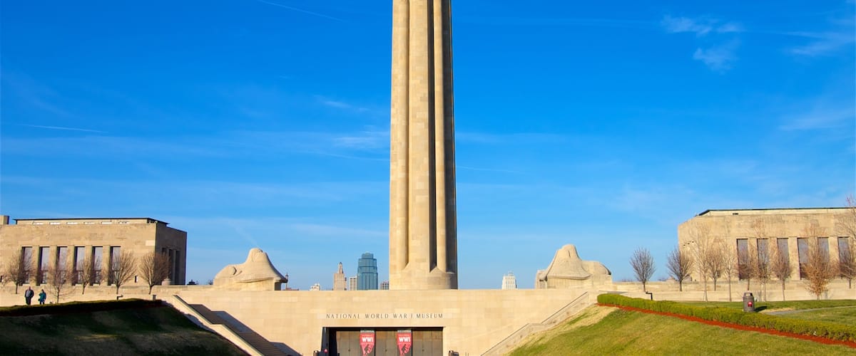 Frihedsmindesmærket som omfatter et monument