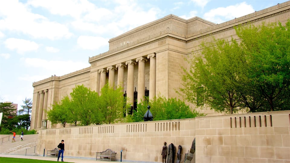 Nelson-Atkins Museum of Art which includes heritage architecture