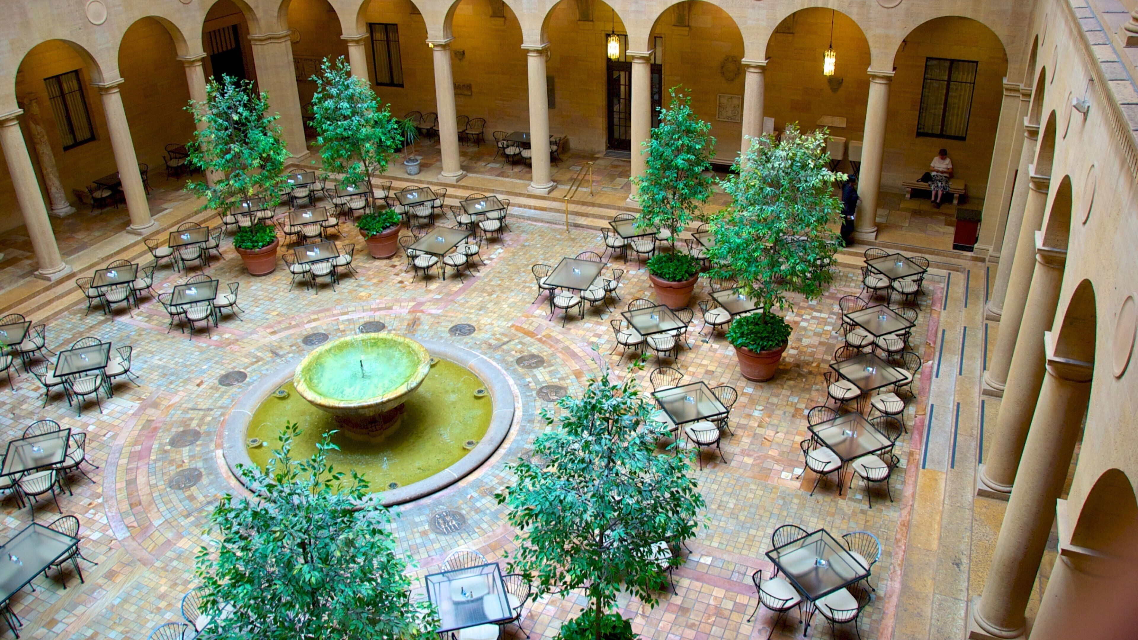 Nelson-Atkins Museum of Art bevat interieur