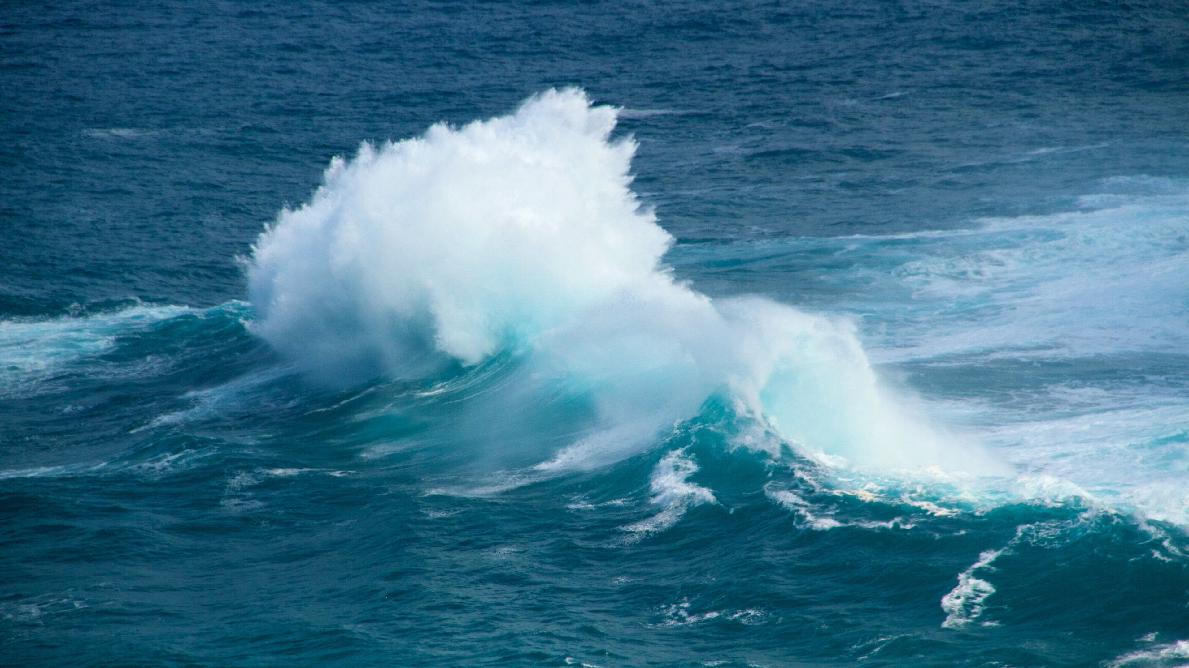Kilauea Lighthouse featuring general coastal views and surf