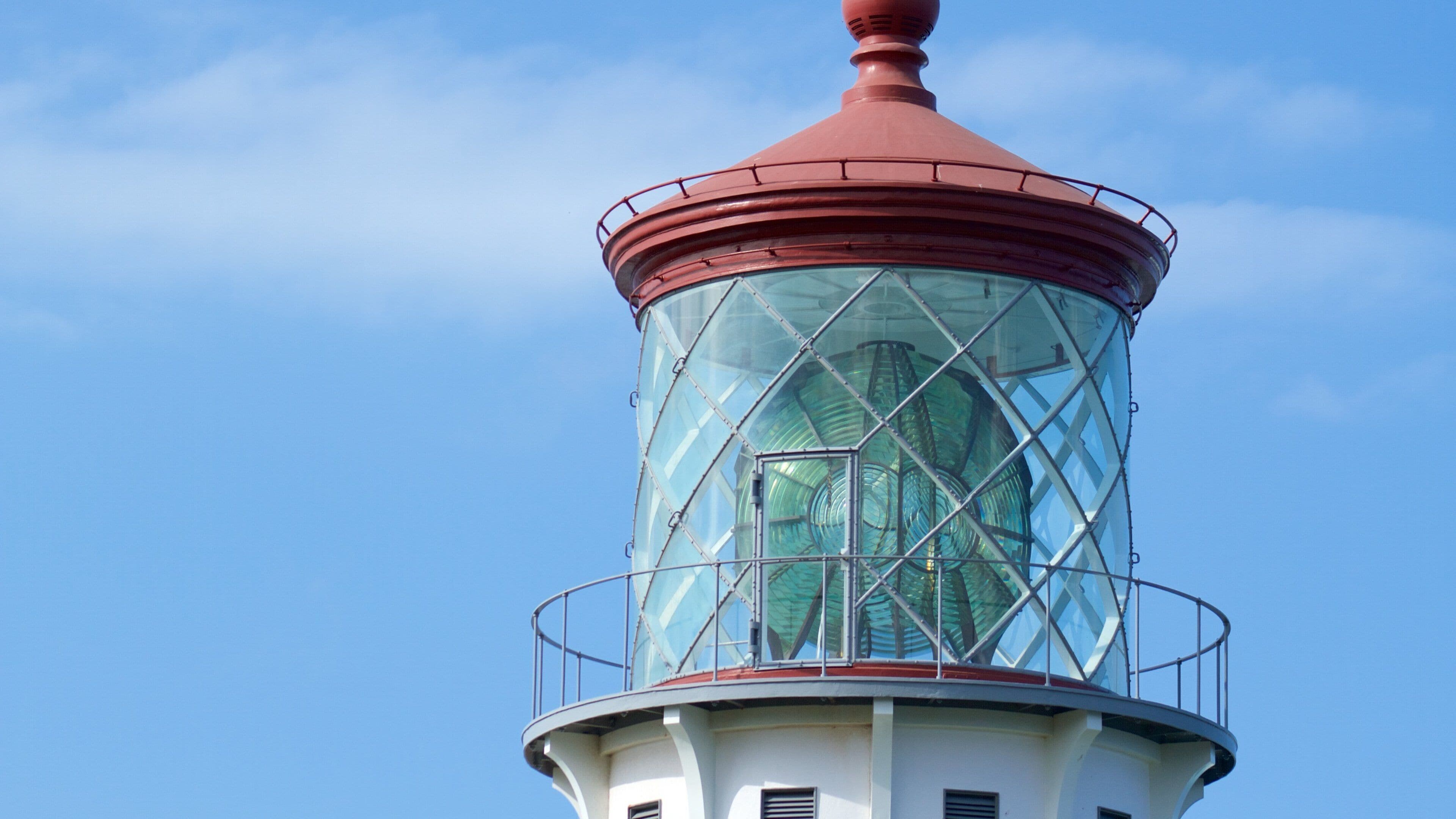 Kilauea Lighthouse caracterizando um farol