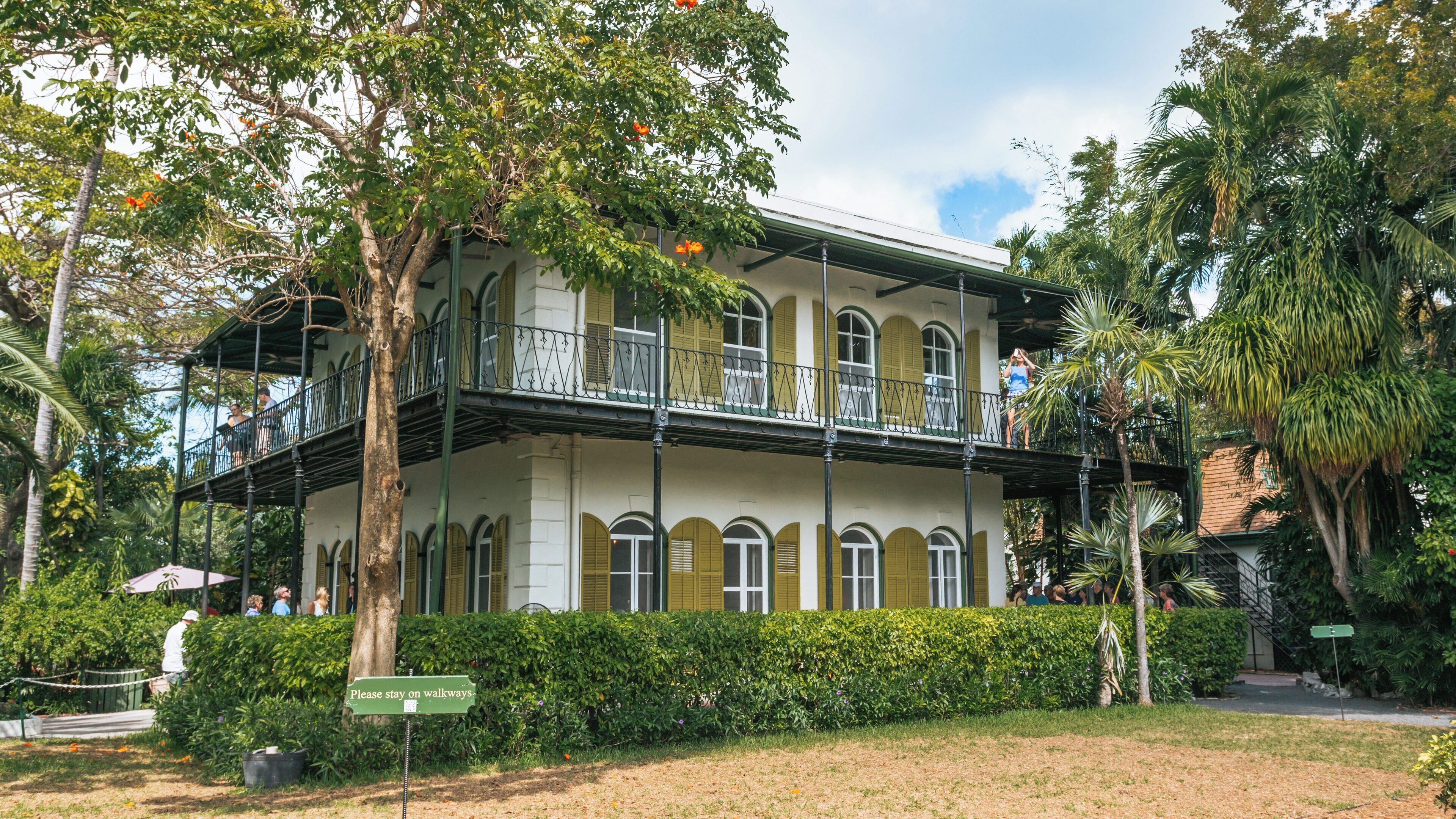 Exploring the historic Ernest Hemingway Home and Museum in Key West, Florida, a glimpse into the writer's life and work in a charming tropical setting