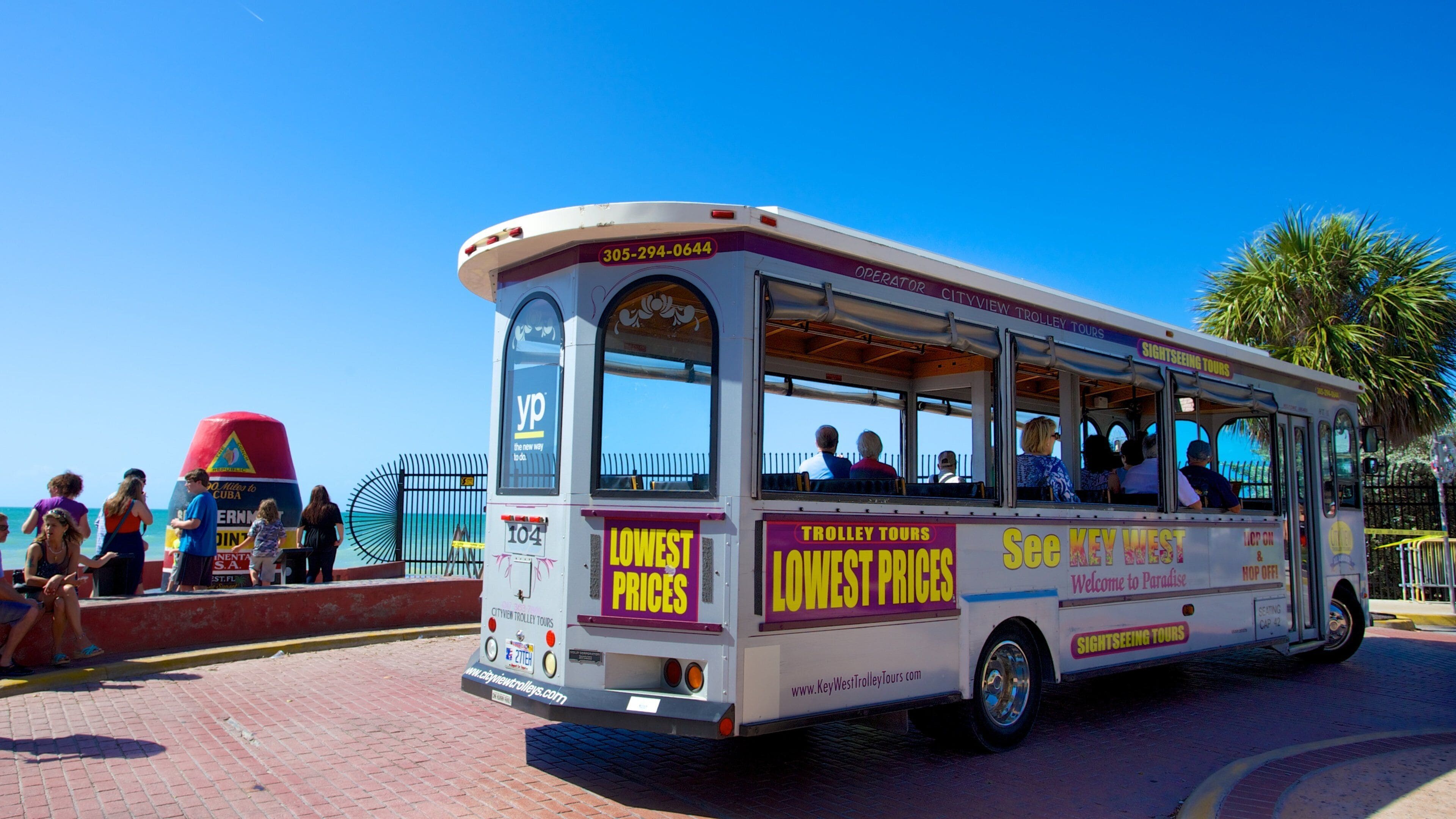 Southernmost Point featuring touring