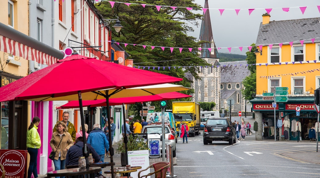 Kenmare which includes street scenes
