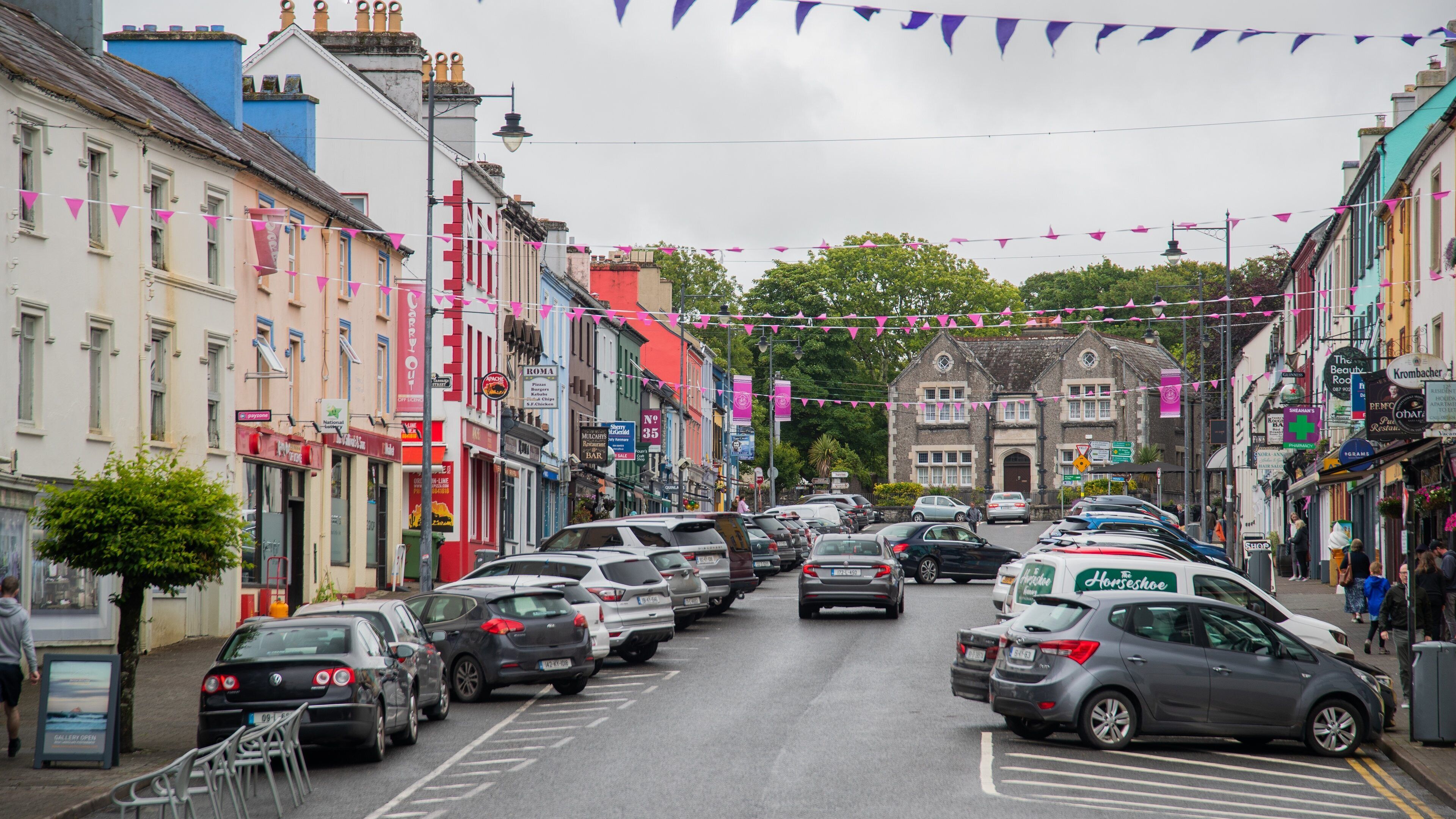Kenmare which includes street scenes