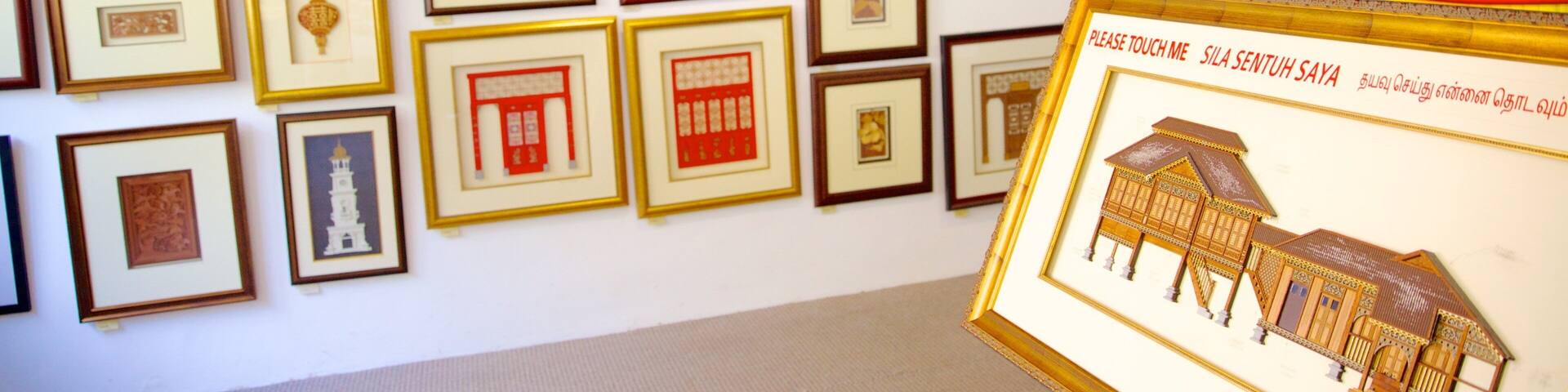 National Art Gallery which includes art and interior views