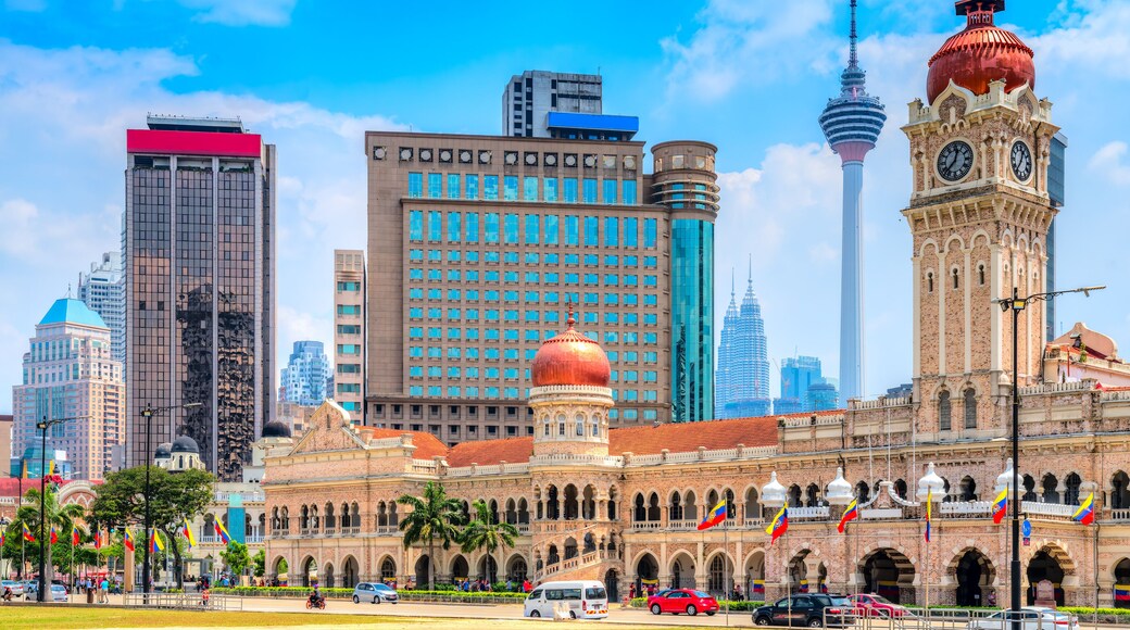 Kuala Lumpur, Malaysia. Sultan Abdul Samad building in Merdeka Square.
