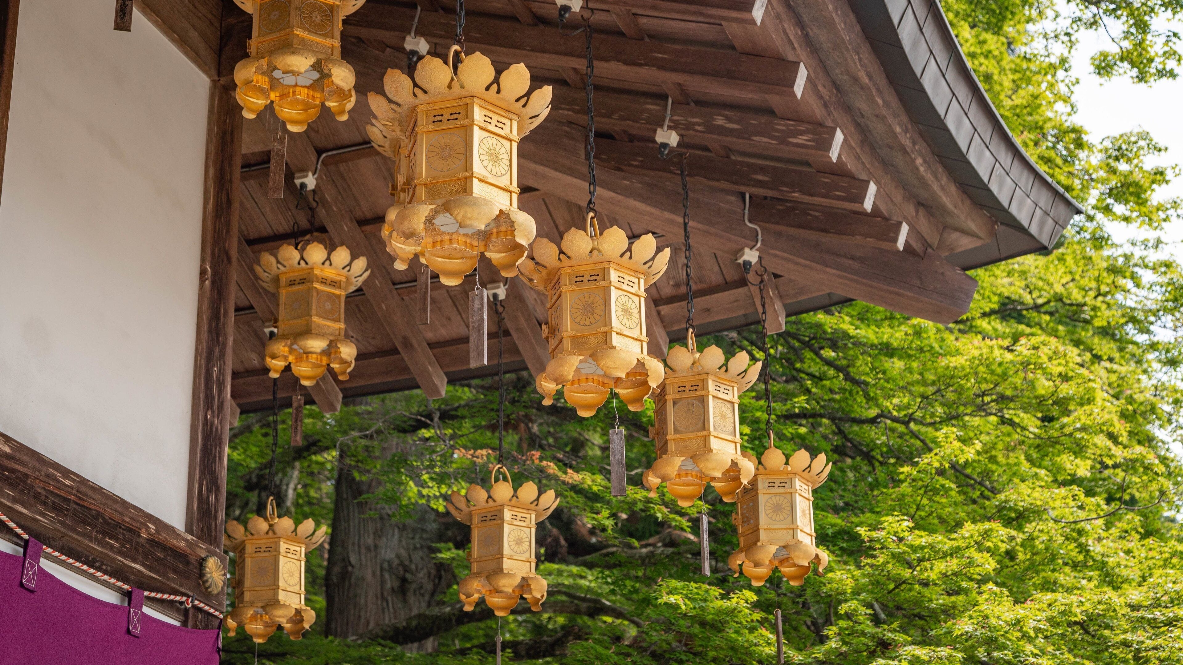 Enryakuji Temple showing heritage elements