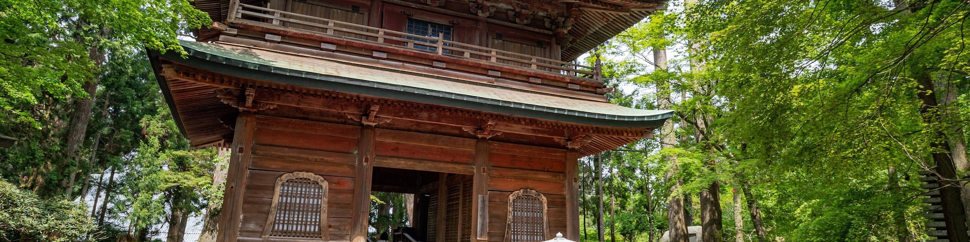 Enryakuji Temple featuring a temple or place of worship and heritage elements