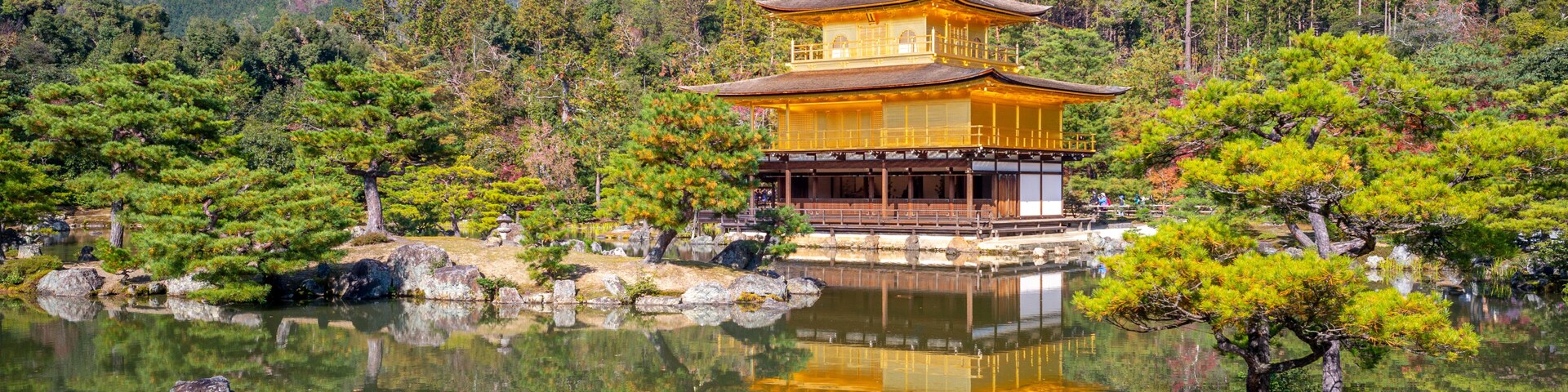 kinkakuji at Rokuonji, Golden Pavilion in kyoto