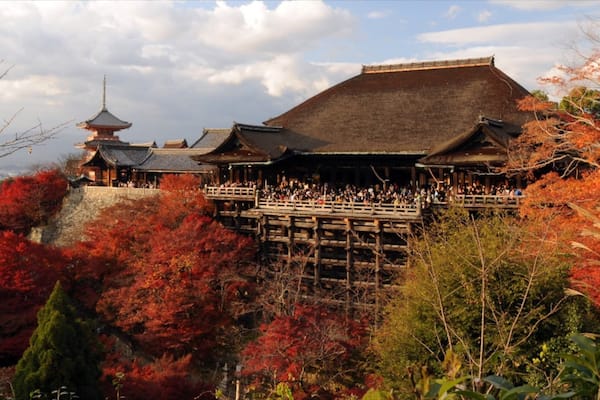 Temple Kiyomizu-dera mettant en vedette temple ou lieu de culte et aspects religieux