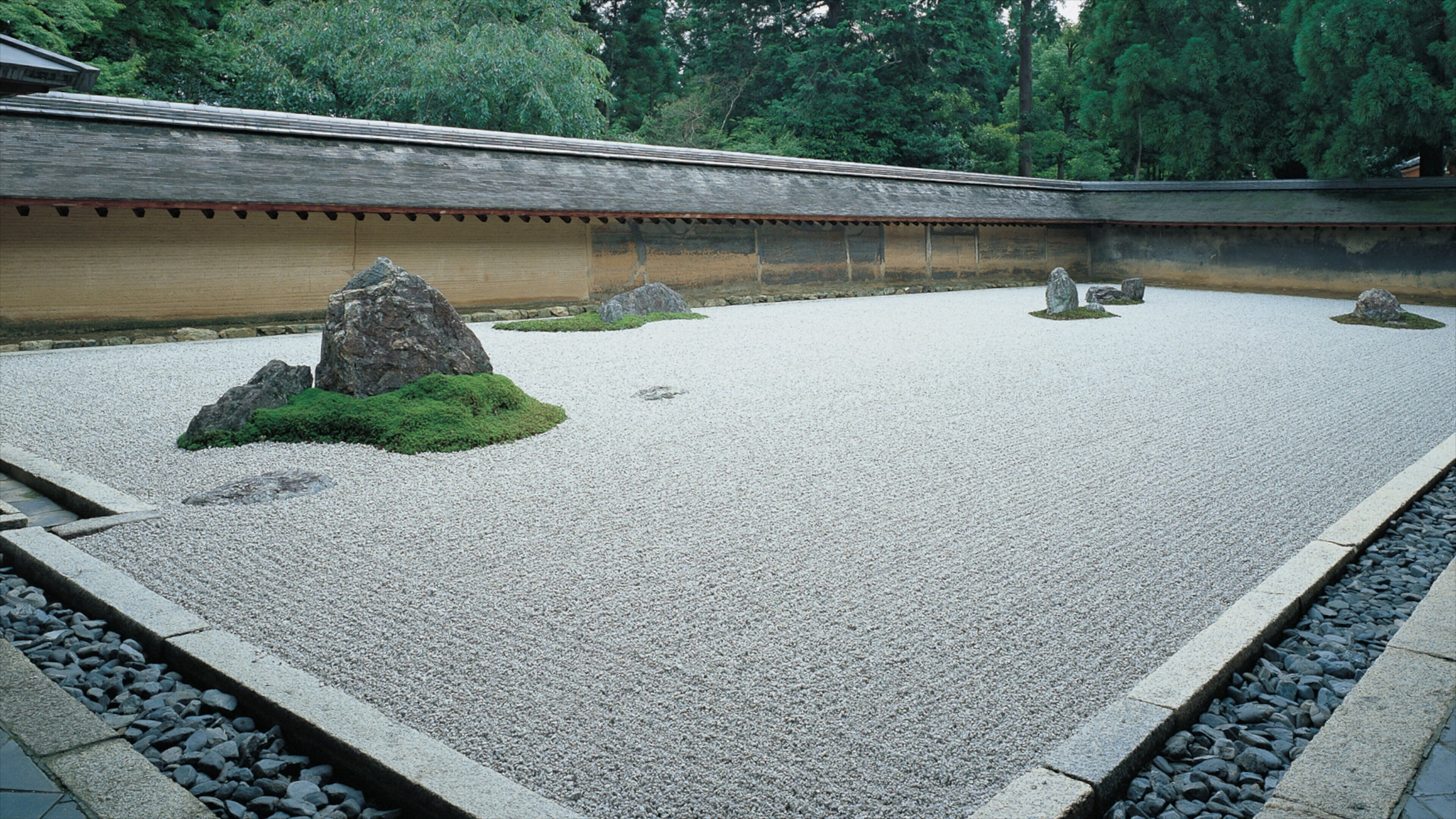 Ryoanji-Tempel das einen Tempel oder Andachtsstätte und religiöse Aspekte