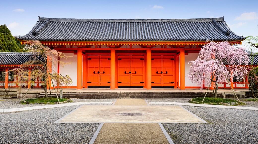 Sanjusangendo Shrine gate in Kyoto, Japan.; Shutterstock ID 363025967; purchase_order: SF 06557000; job: ; client: ; other: