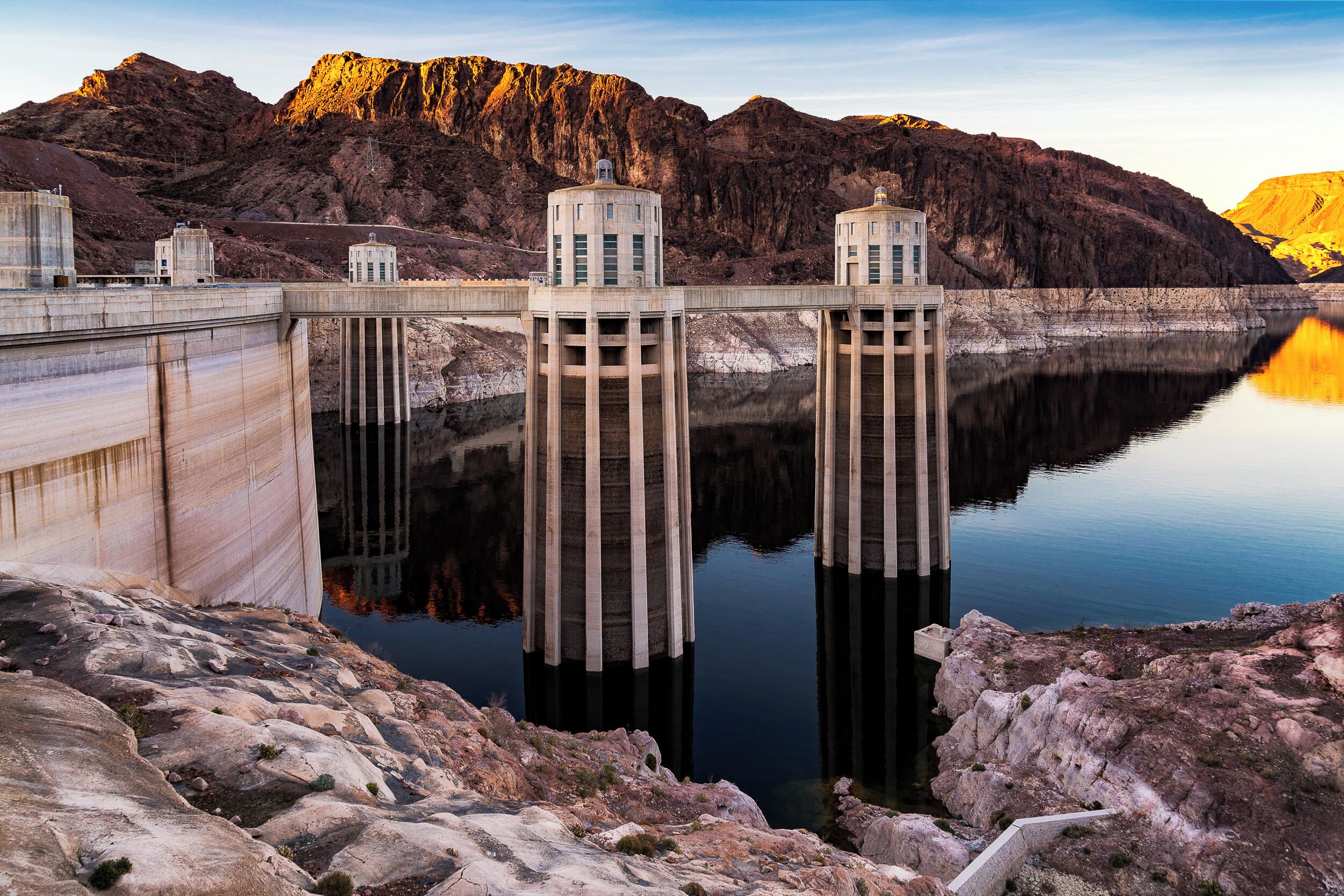 The Hoover Dam is surprisingly a really cool spot! A great place for engineering nerds to geek out and marvel at the structural engineering but also as a photographer to capture some great light