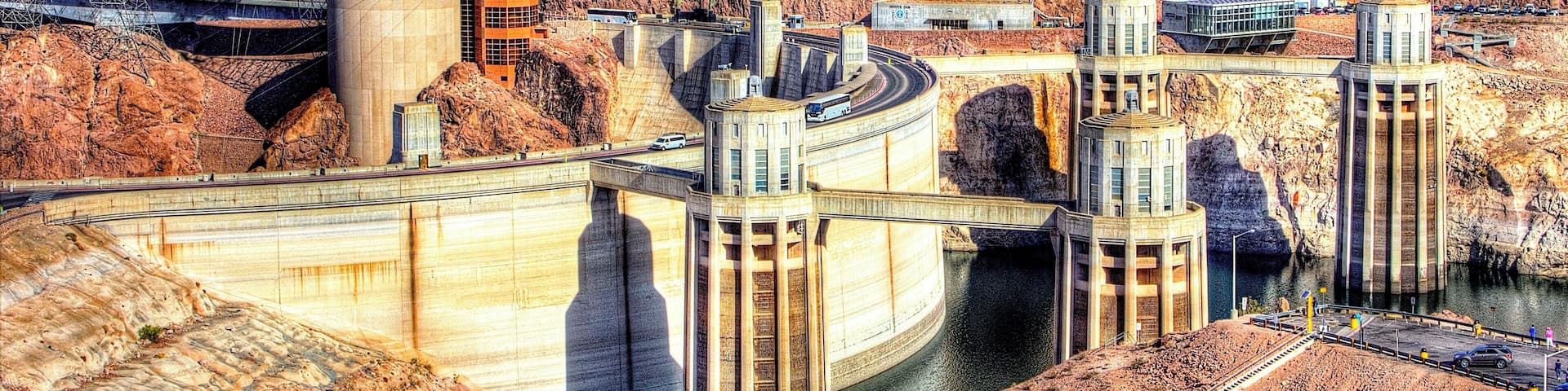 Hoover dam is an engineering marvel.
The deco architecture masks the wonders of the site with groundbreaking engineering and technology.
A wonderful site