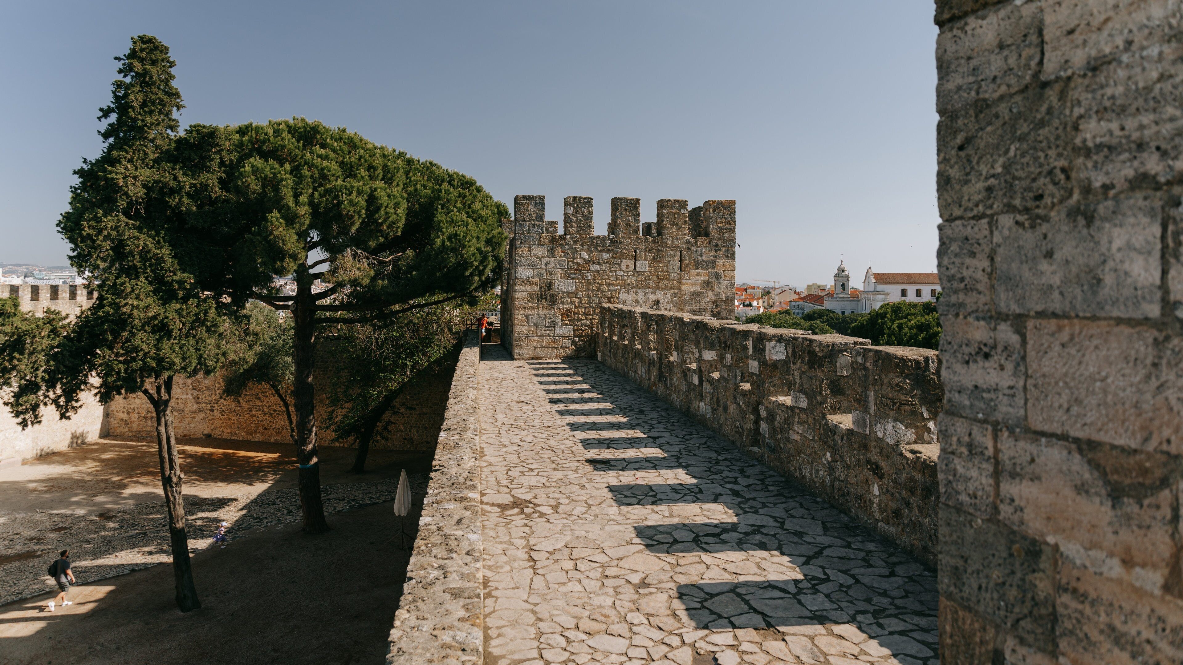 Castle of São Jorge featuring a castle
