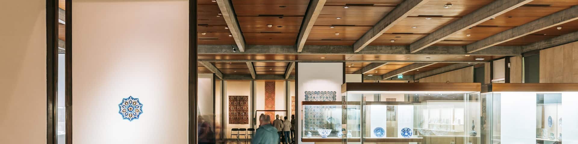 Gulbenkian Museum featuring interior views