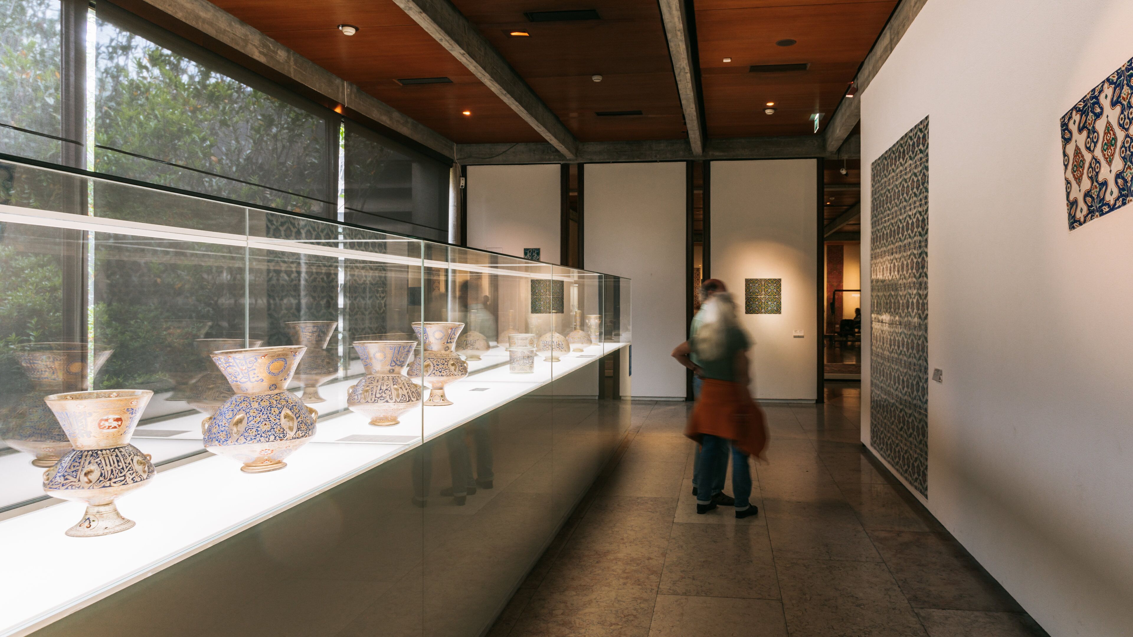 Gulbenkian Museum showing interior views