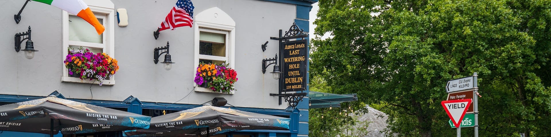 Adare which includes heritage elements