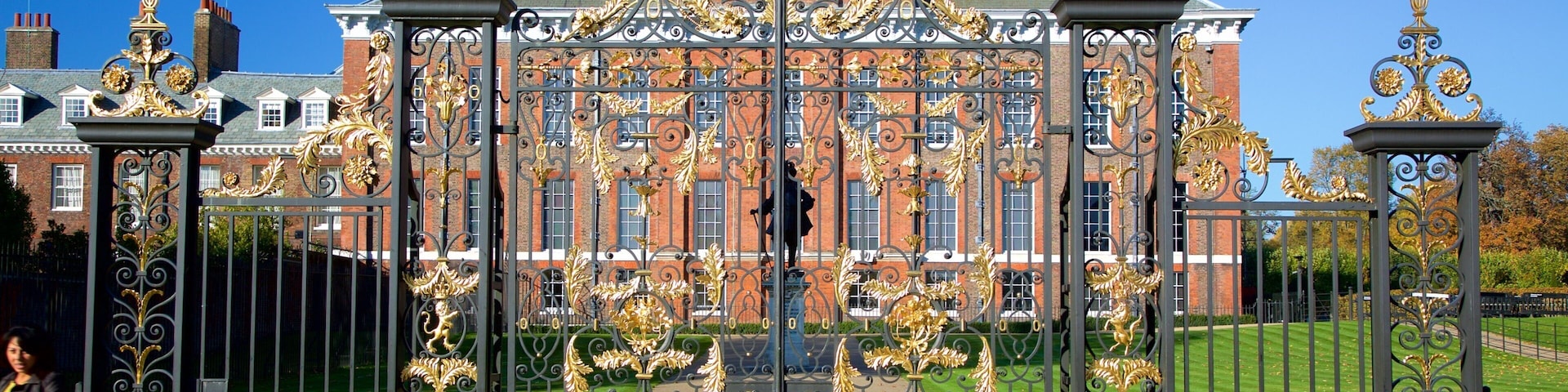 Kensington Palace mostrando arquitetura de patrimônio e um castelo