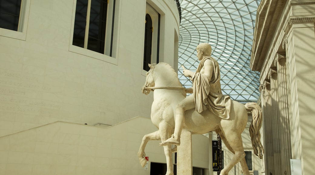 The British Museum which includes interior views