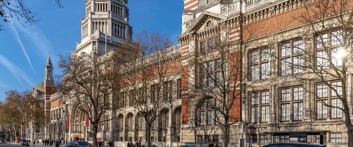 Vistoria and Albert museum in Kensington