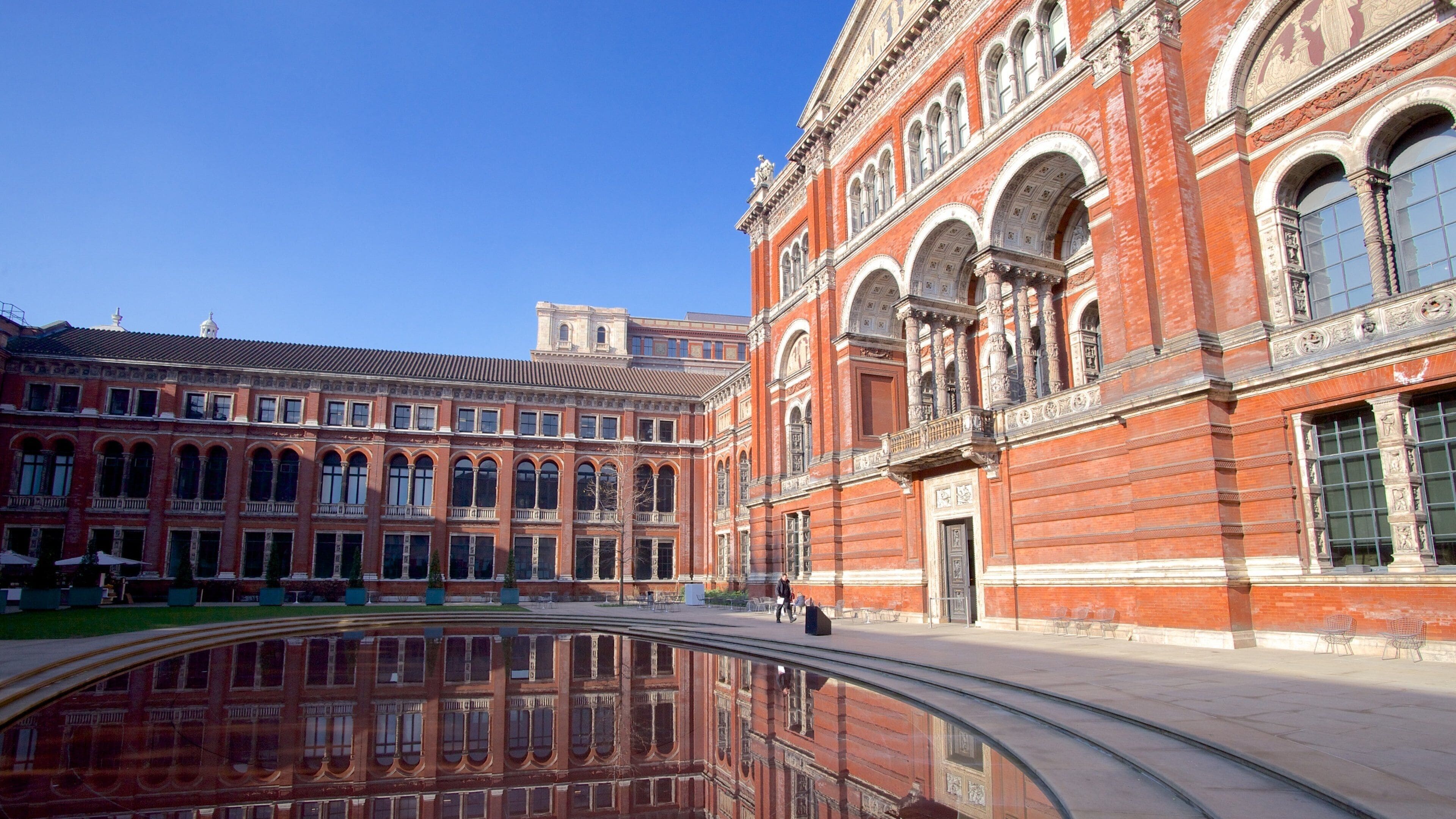Victoria and Albert Museum which includes heritage architecture