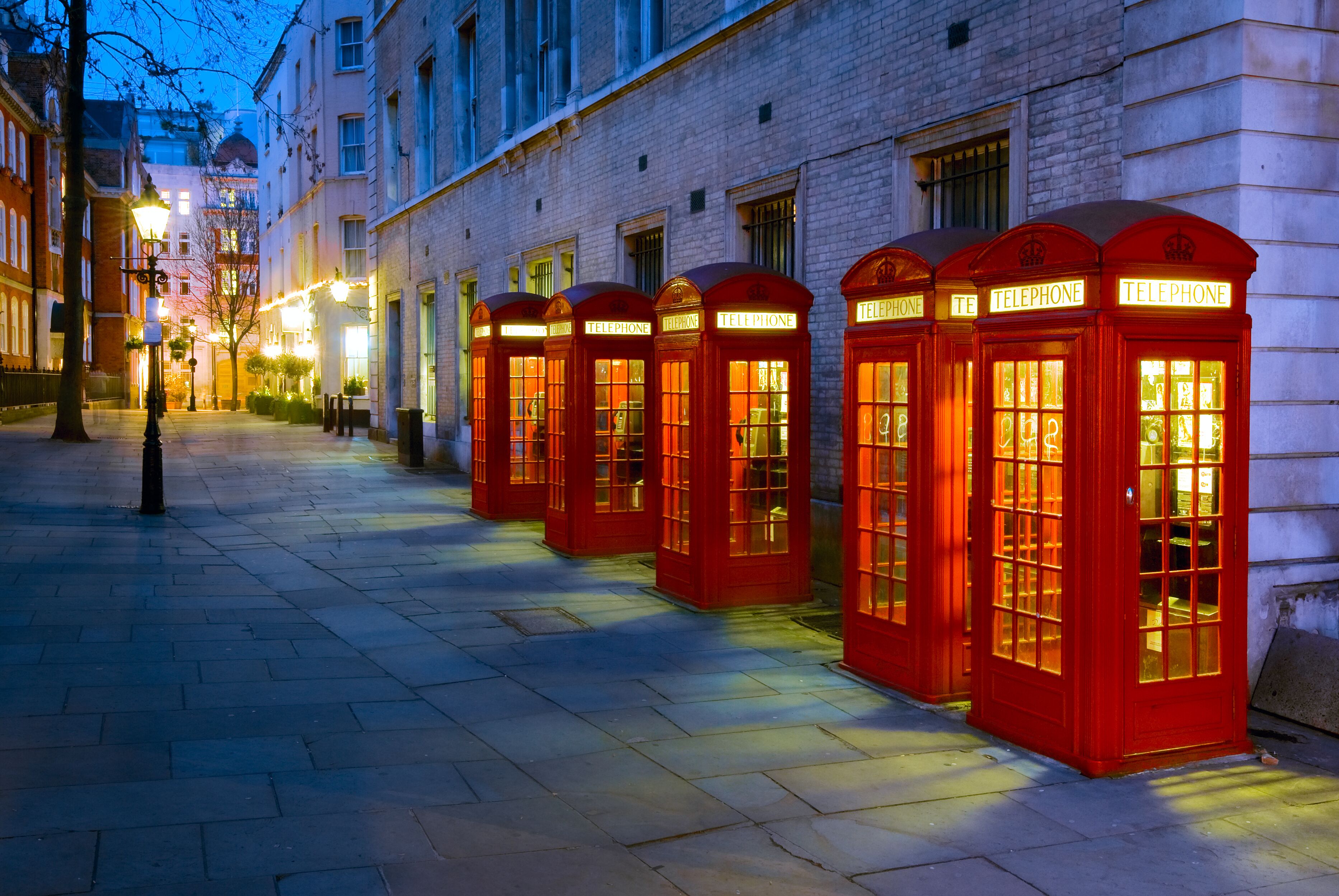 The iconic red telephone box in Covent Garden of London, England; Shutterstock ID 273775994