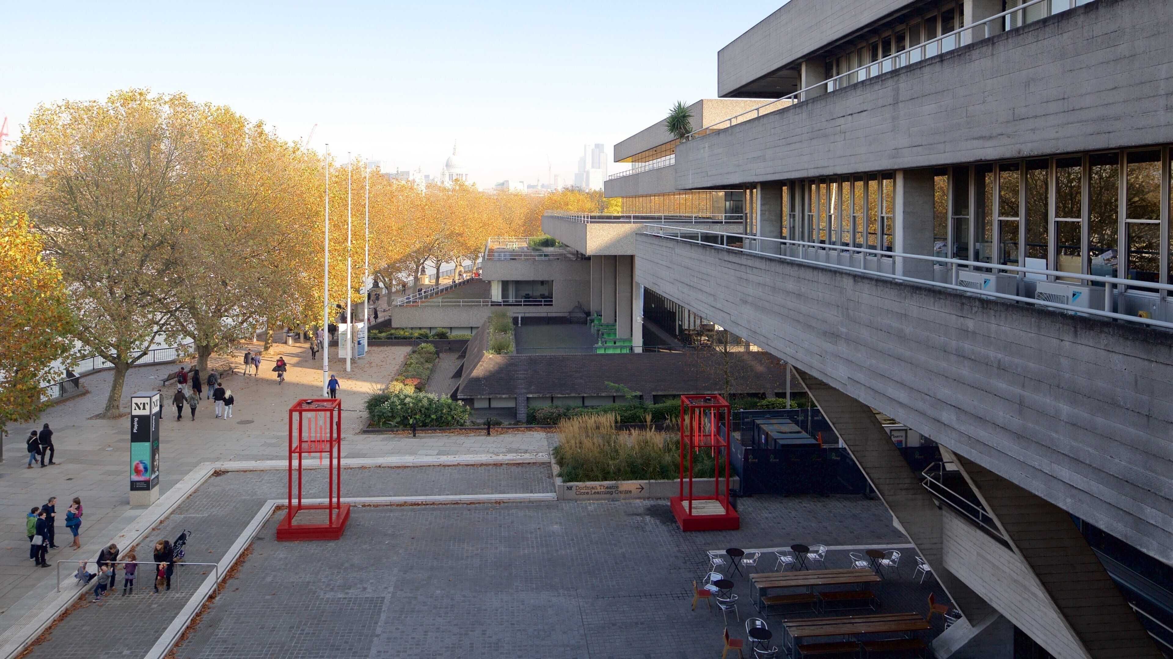 Royal National Theatre showing theater scenes